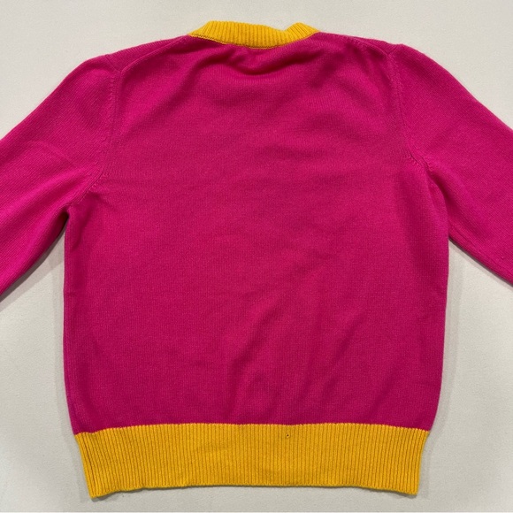 Tory Burch Cashmere Crewneck Sweater Size L - Picture 6 of 13